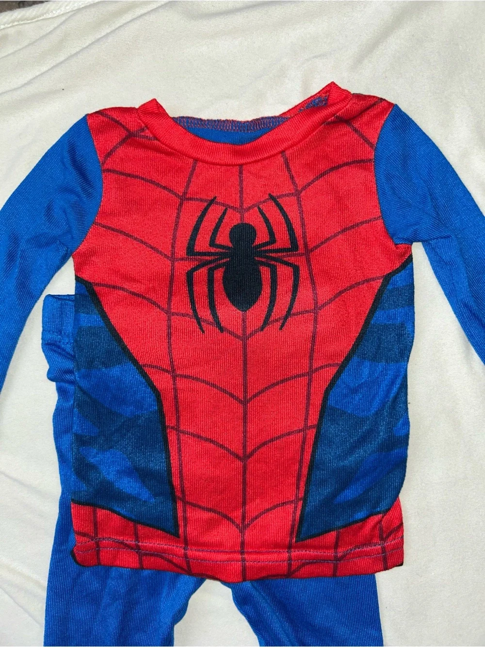 Marvel Red & Blue Spider-Man Pajama Set for Kids
